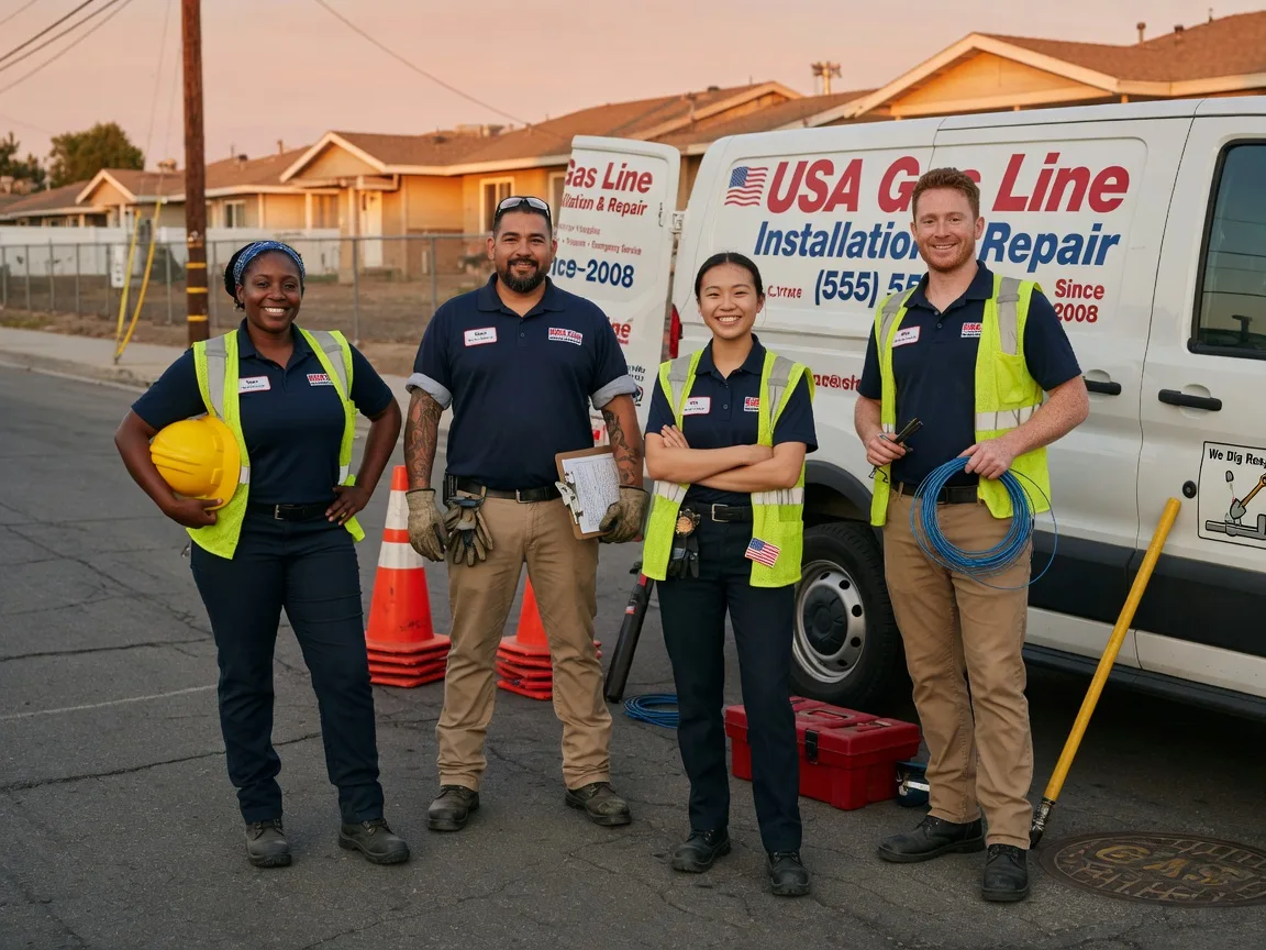 Gas Line Installation company in Mount Hermon, CA